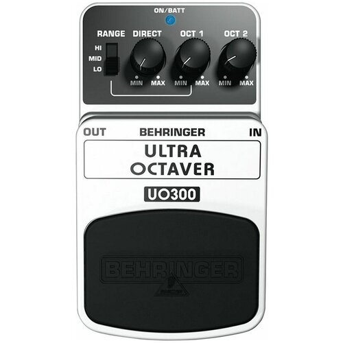 Гитарный эффект BEHRINGER UO300 ULTRA OCTAVER pigtronix disnortion гитарный эффект fuzz overdrive octaver