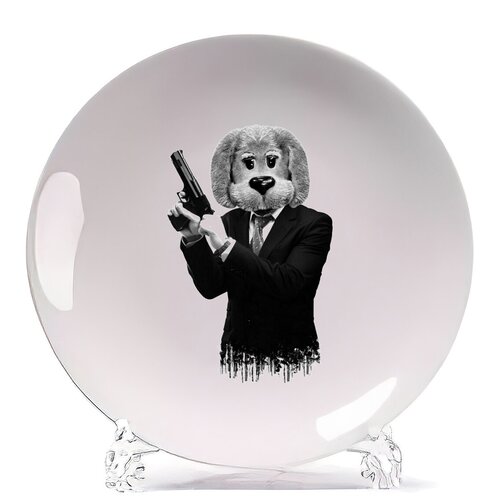 фото Тарелка coolpodarok степаша гангстер