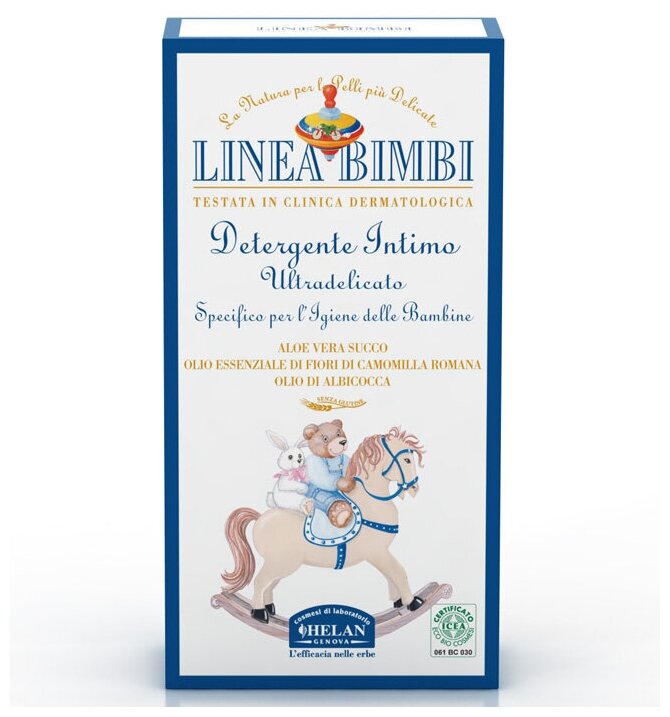 Helan Linea Bimbi Мягкое очищающее средство для интимной гигиены, 125 мл - фото №6