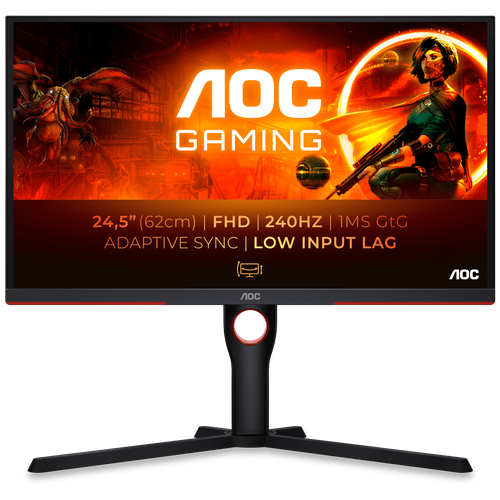 Игровой монитор AOC GAMING 25G3ZM/BK монитор aoc 25g3zm