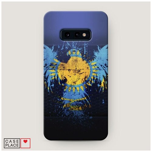 фото Чехол пластиковый samsung galaxy s10e флаг казахстана 2 case place