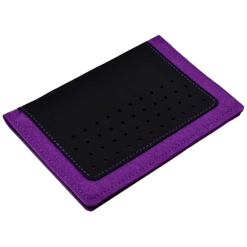 Феникс+, фиолетовый, черный обложка органайзер для документов фетр