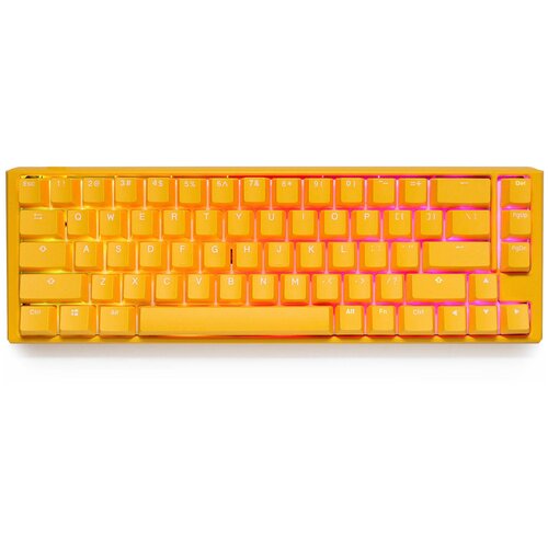 Игровая механическая клавиатура Ducky One 3 SF Yellow переключатели Cherry MX RGB Silent Red, русская раскладка