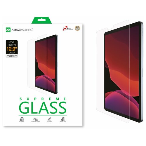 Защитное стекло Pad Pro 12.9 2018 Amazingthing SupremeGlass 0.33mm