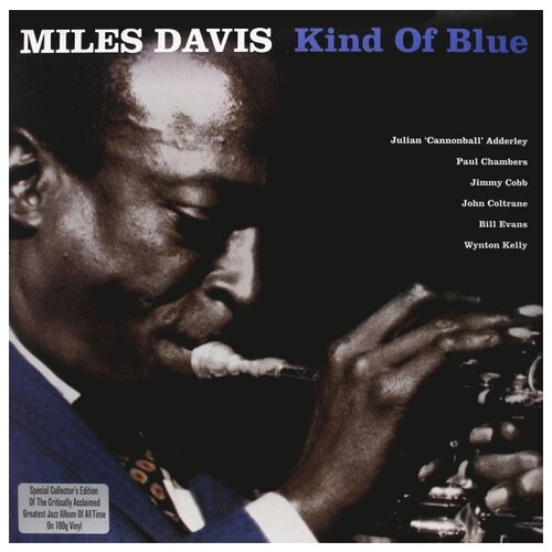 Not Now Music Miles Davis. Kind Of Blue (виниловая пластинка) sketches in lavender blue and green