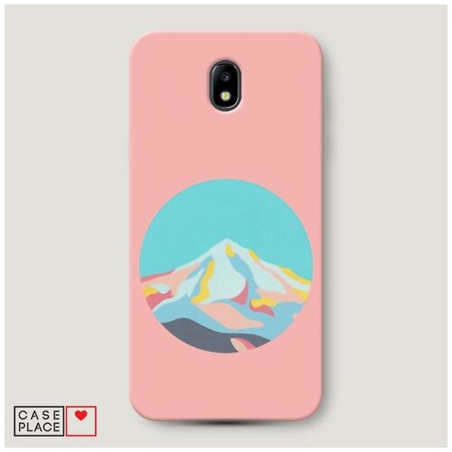 фото Чехол пластиковый samsung galaxy j5 2017 пастельные горы case place