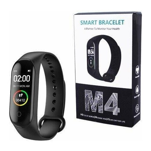 фото Фитнес браслет smart bracelet m4 (черный) no name