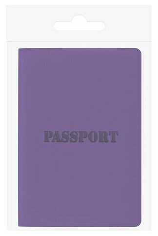 для паспорта STAFF, фиолетовый - фотография № 6