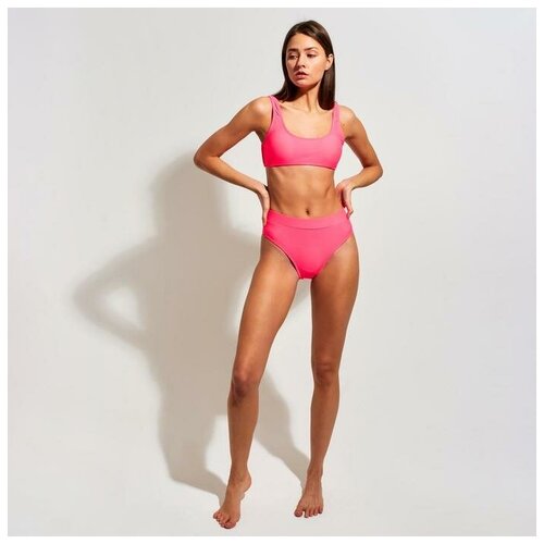 фото Minaku плавки купальные женские minaku слипы, цвет розовый, размер 46