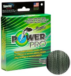 Плетеный шнур Power Pro PowerPro d=0.32 мм, 275 м, 24 кг, moss green