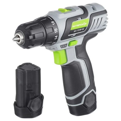 Аккумуляторная дрель-шуруповёрт Интерскол ДА-12ЭР-02 5340202 809000₽