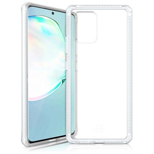 фото Чехол-накладка itskins hybrid frost (mkii) для samsung galaxy s10 lite прозрачный (sgse-hybmk-trsp)