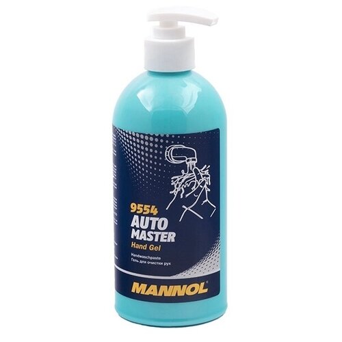 Mannol Automaster Hand Gel гель для очистки рук, 500 мл, тип крышки: дозатор