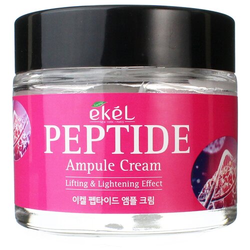 Ekel ампульный крем с пептидами Ampule Cream Peptide, 70 мл крем для лица ekel крем для лица с пептидами ампульный против морщин ampule cream peptide