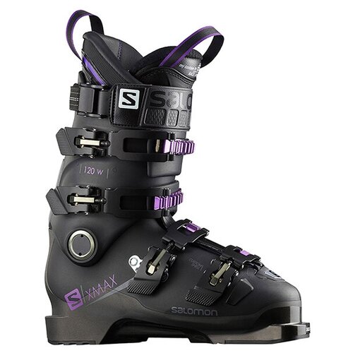 фото Горнолыжные ботинки salomon x max 120 w black/metallic black (18/19) (22.5)