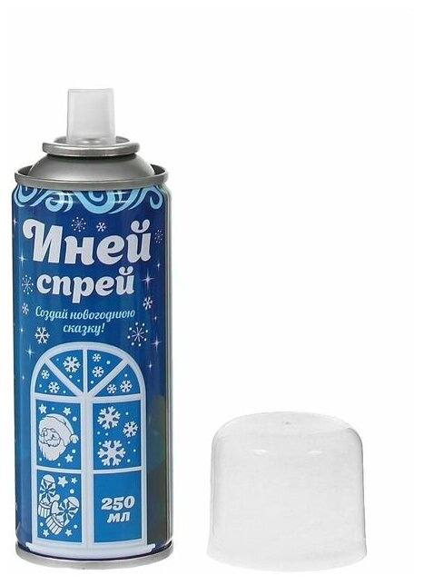 фото Спрей Иней, 250 мл, цвет белый