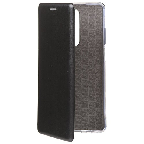 Чехол Innovation для Xiaomi Redmi K30 Book Silicone Magnetic Black 17082 for xiaomi redmi k30 case luxury leather retro stand wallet flip phone cover for redmi k30 5g magnetic filp case