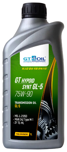   75w90 gt oil 1  gt hypoid synt gl-5, gt oil, 8809059407868