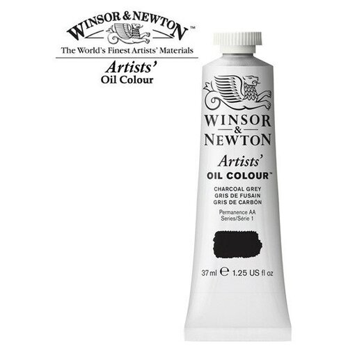 Масляные Winsor&Newton Краски масляные Winsor&Newton ARTISTS' 37мл, серый уголь