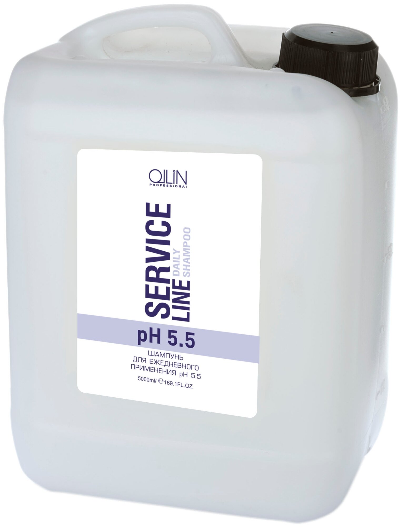 OLLIN Professional шампунь Service Line Daily pH 5.5 для ежедневного применения, 5000 мл