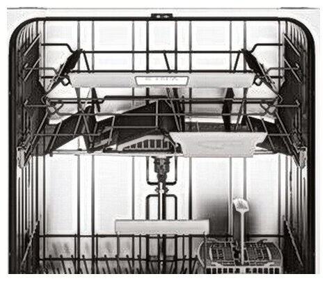 Встраиваемая посудомоечная машина Asko DFI 433 B - фотография № 4