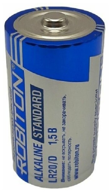 Robiton LR20/D элемент питания (батарейка) Alkaline номинальное напряжение 15 В