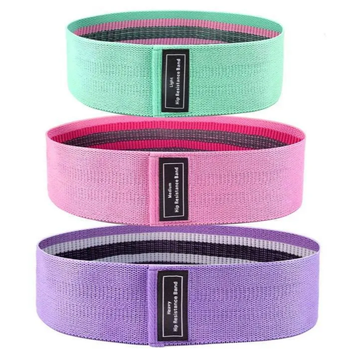 фото Tr-059 тканевые фитнес-резинки hip resistance bands