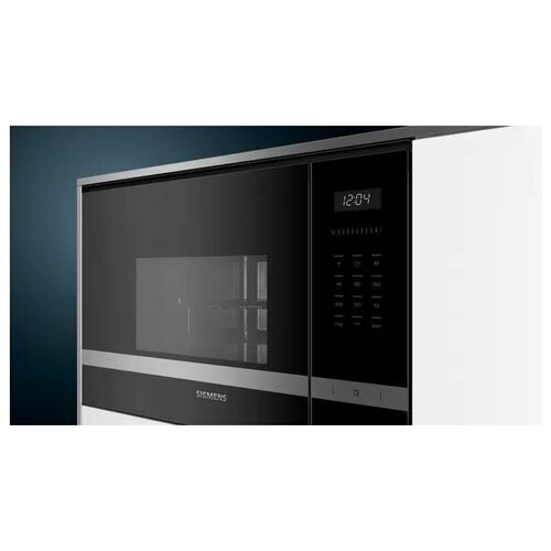 Встраиваемая микроволновая печь SIEMENS BE555LMS0M iQ500 59 x 38 см 25л МаксМощность 900Вт LED дисплей с кнопочным управлением Гриль-1200Вт Нерж 4392400₽