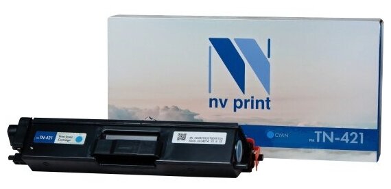 Тонер-картридж NV Print совместимый NV-TN-421 Cyan для Brother HL-L8260/MFC-L8690/DCP-L8410 (1800k)