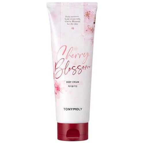 Крем для тела на основе сакуры питательный TONY MOLY Cherry Blossom Body Cream 250ml