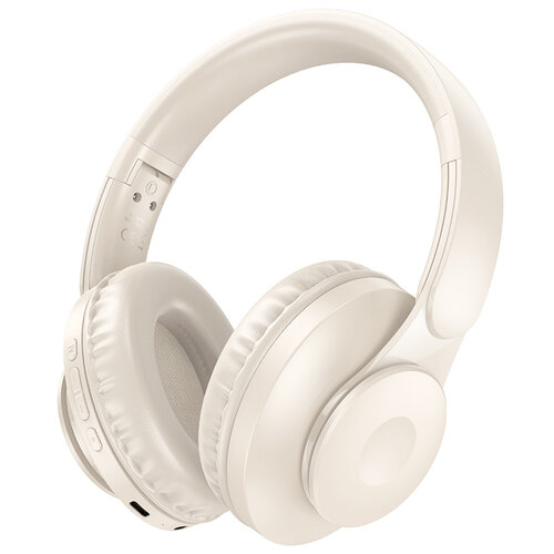 Беспроводные наушники Hoco W45, белый беспроводные наушники wiwu soundcool headset td 02 wireless bluetooth headphone black