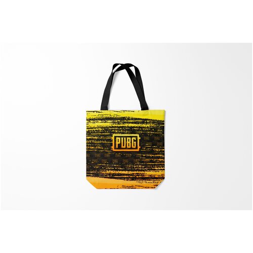 фото Сумка-шоппер / 40х40 см / геймерам / pubg пабг burnettie