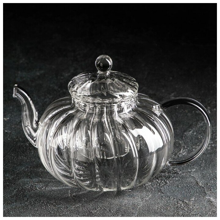 фото Чайник заварочный со стеклянным ситом "Диана" 1000мл 7860474