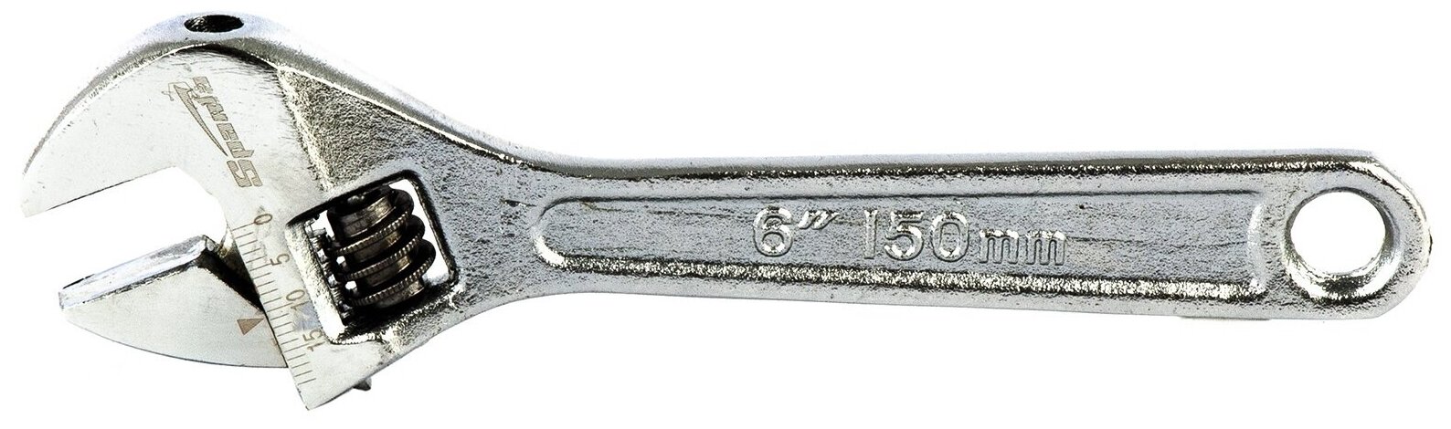 Ключ разводной, 150 мм, хромированный Sparta - фотография № 6