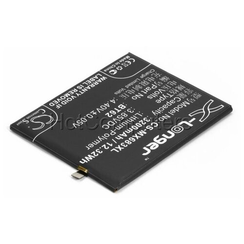 фото Аккумуляторная батарея для телефона meizu meilan x, m3x (bt62) cameron sino