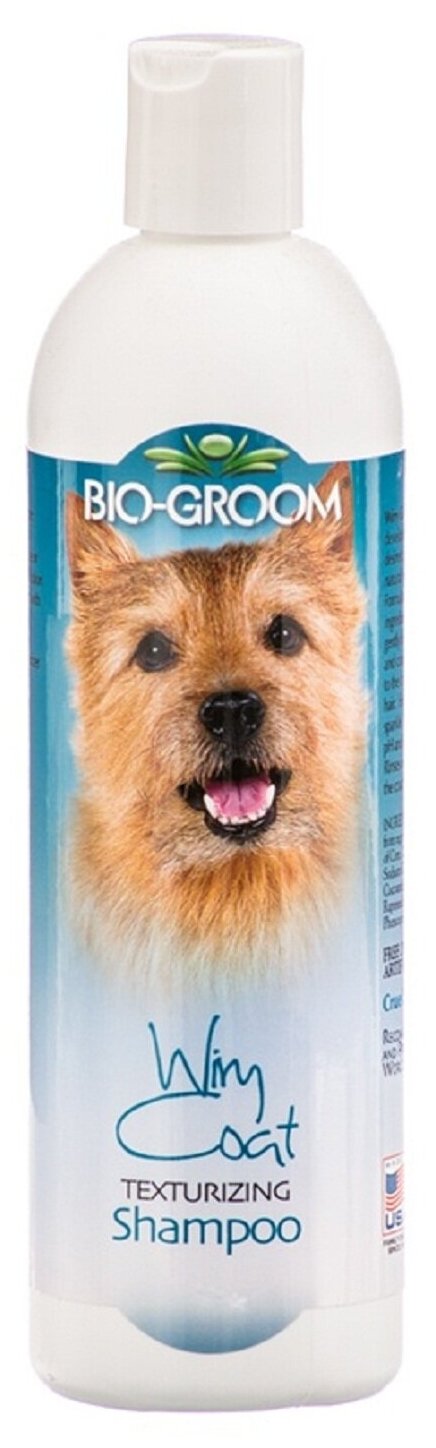 BIO-GROOM WIRY COAT SHAMPOO – Био-грум шампунь для собак с жесткой шерстью (355 мл)