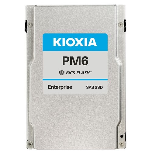 KIOXIA Серверный твердотельный накопитель KIOXIA SSD PM6-M 1600GB 25 15mm SAS 24G TLC RW 41502450 MBs IOPs 595K452K TBW 29200 DWPD 10 12 мес 11762000₽