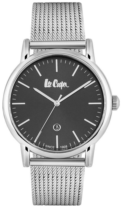 Наручные часы Lee Cooper Classic, серебряный