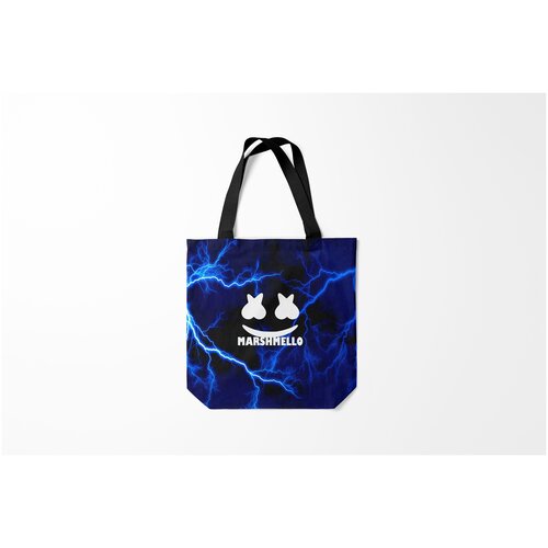 фото Сумка-шоппер / 40х40 см / разная музыка / marshmello burnettie
