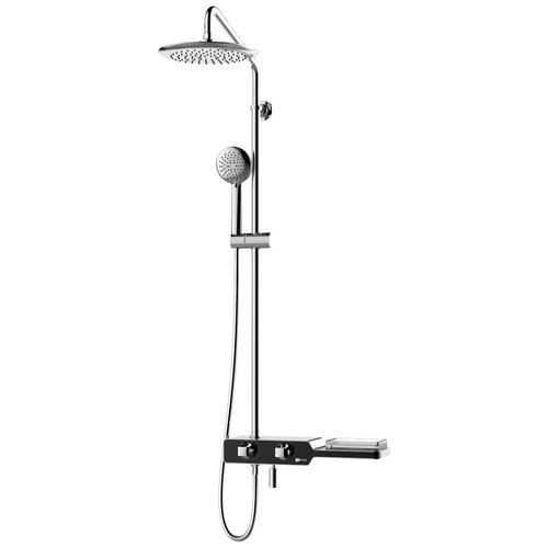 фото Душевая стойка lemark tropic lm7009c с термостатом