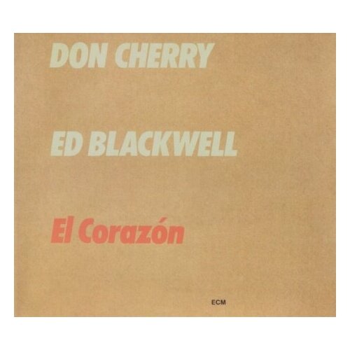 Компакт-Диски, ECM Records, DON CHERRY / ED BLACKWELL - El Corazon (CD)