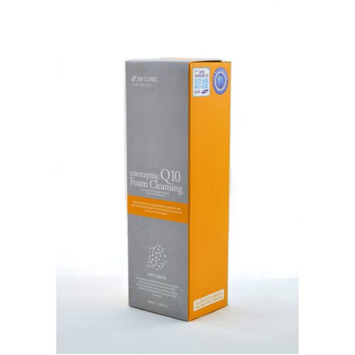 фото 3w clinic coenzyme q10 foam cleansing, корейская омолаживающая пенка для умывания с коэнзимом 100 мл