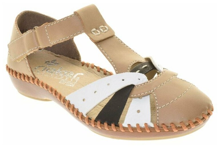 Сандалии Rieker женские летние цвет зеленый 