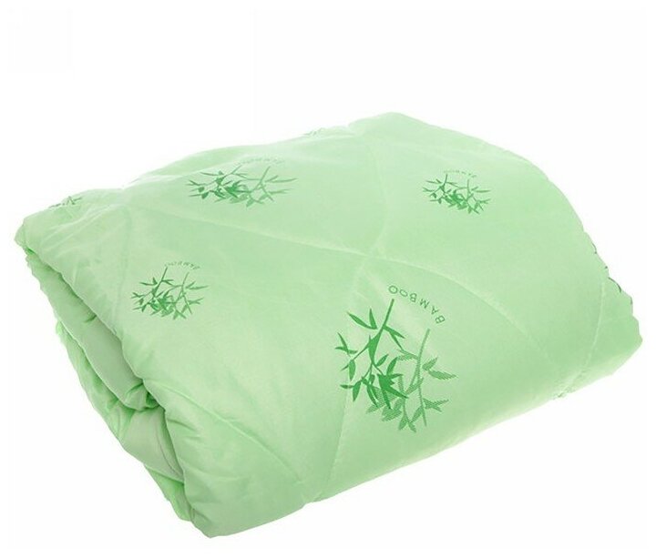 Одеяло Бамбук эконом, размер 172х205 см, микс, полиэстер 100%, 200г/м