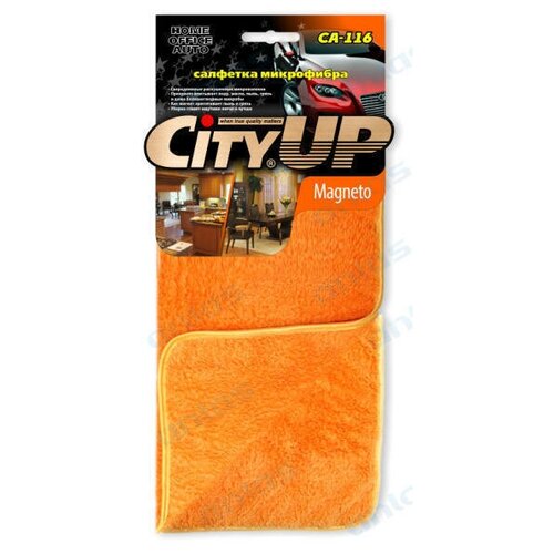 Салфетка микрофибра для авто CityUp CA-116 35 х 40 см