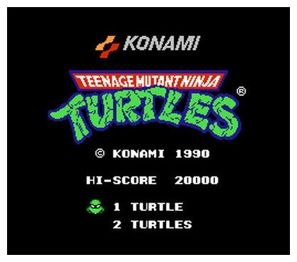 Сборник полных версий игр TURTLES 1+4, CHIP & DALE 1+2