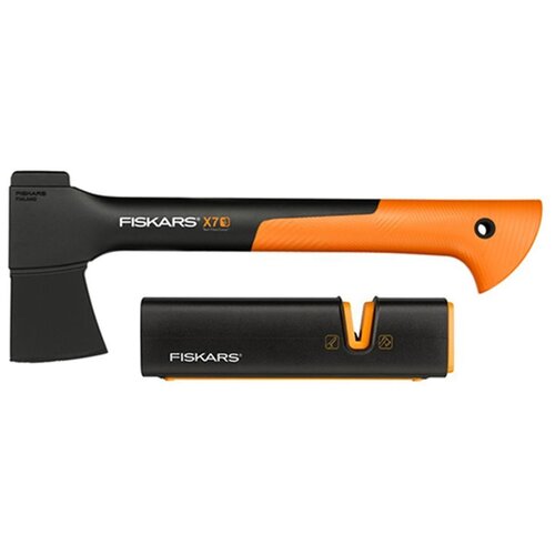 Топор туристический FISKARS X7 - XS точилка 1020183