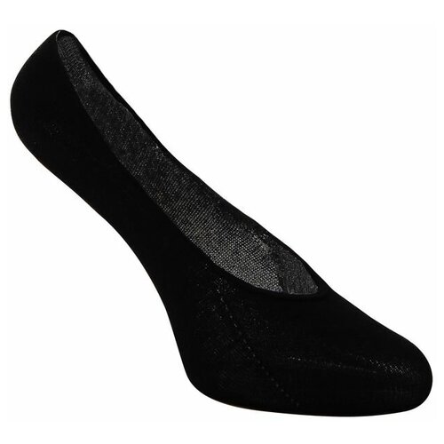 фото Женские носки giulia укороченные, размер 23-25, черный