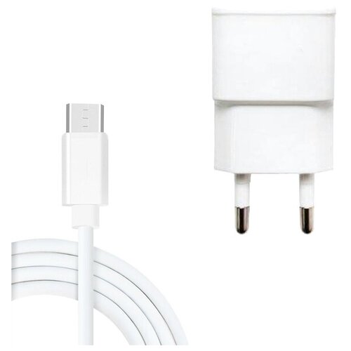 Сетевое зарядное устройство Nova Store ZU-1 Micro USB 1A White