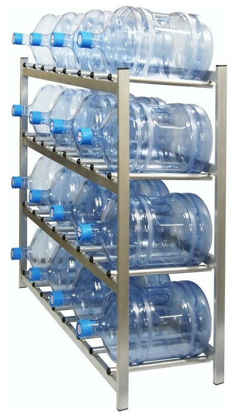 Стеллаж для бутиллированной воды KD_Бомис-16 на 16 тар. 412564 - фотография № 2
